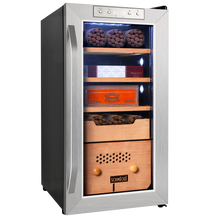 Load image into Gallery viewer, 250 Cigar Cooler and Humidor with Spanish Cedar Shelves and Digital Control Panel