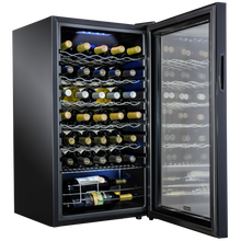 Load image into Gallery viewer, 34 Bottle Freestanding Wine Cooler Refrigerator with Digital Temperature Control