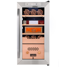 Load image into Gallery viewer, 250 Cigar Cooler and Humidor with Spanish Cedar Shelves and Digital Control Panel
