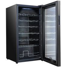 Load image into Gallery viewer, 28 Bottle Freestanding Wine Cooler Refrigerator with Digital Temperature Control