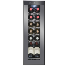 Load image into Gallery viewer, 12 Bottle Freestanding 5 Shelf Wine Cooler Refrigerator with Digital Temperature Control
