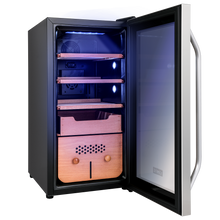 Load image into Gallery viewer, 250 Cigar Cooler and Humidor with Spanish Cedar Shelves and Digital Control Panel