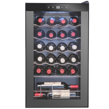 Load image into Gallery viewer, 24 Bottle Freestanding Wine Cooler Refrigerator with Digital Temperature Control