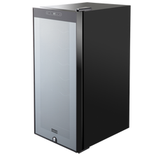Load image into Gallery viewer, 18 Bottle Freestanding Wine Cooler Refrigerator with Locking Door and Digital Temperature Control