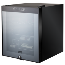 Load image into Gallery viewer, 12 Bottle Freestanding 2 Shelf Wine Cooler Refrigerator with Locking Door and Digital Temperature Control