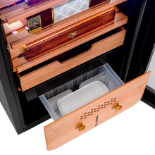 Load image into Gallery viewer, 400 Cigar Cooler and Humidor with Spanish Cedar Shelves and Digital Control Panel