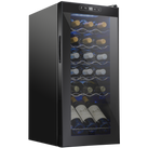 18 Bottle Freestanding Wine Cooler Refrigerator with Digital Temperature Control
