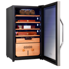 400 Cigar Cooler and Humidor with Spanish Cedar Shelves and Digital Control Panel