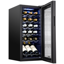Load image into Gallery viewer, 18 Bottle Freestanding Wine Cooler Refrigerator with Digital Temperature Control
