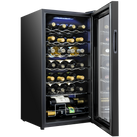 28 Bottle Freestanding Wine Cooler Refrigerator with Digital Temperature Control